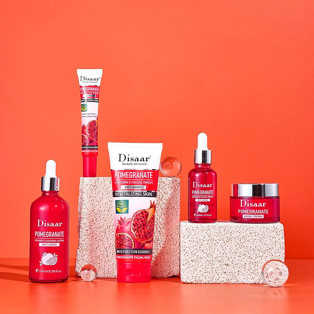 Disaar Pomegranate Skincare Set (Anti-Aging Kit)