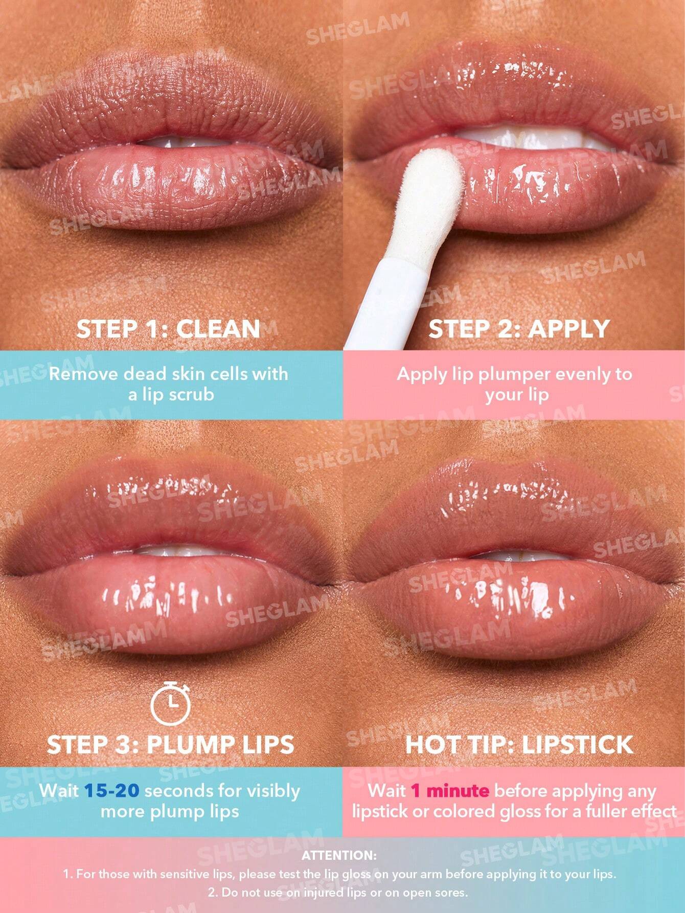 SHEGLAM Plump Addict Hot & Cold Gloss Duo