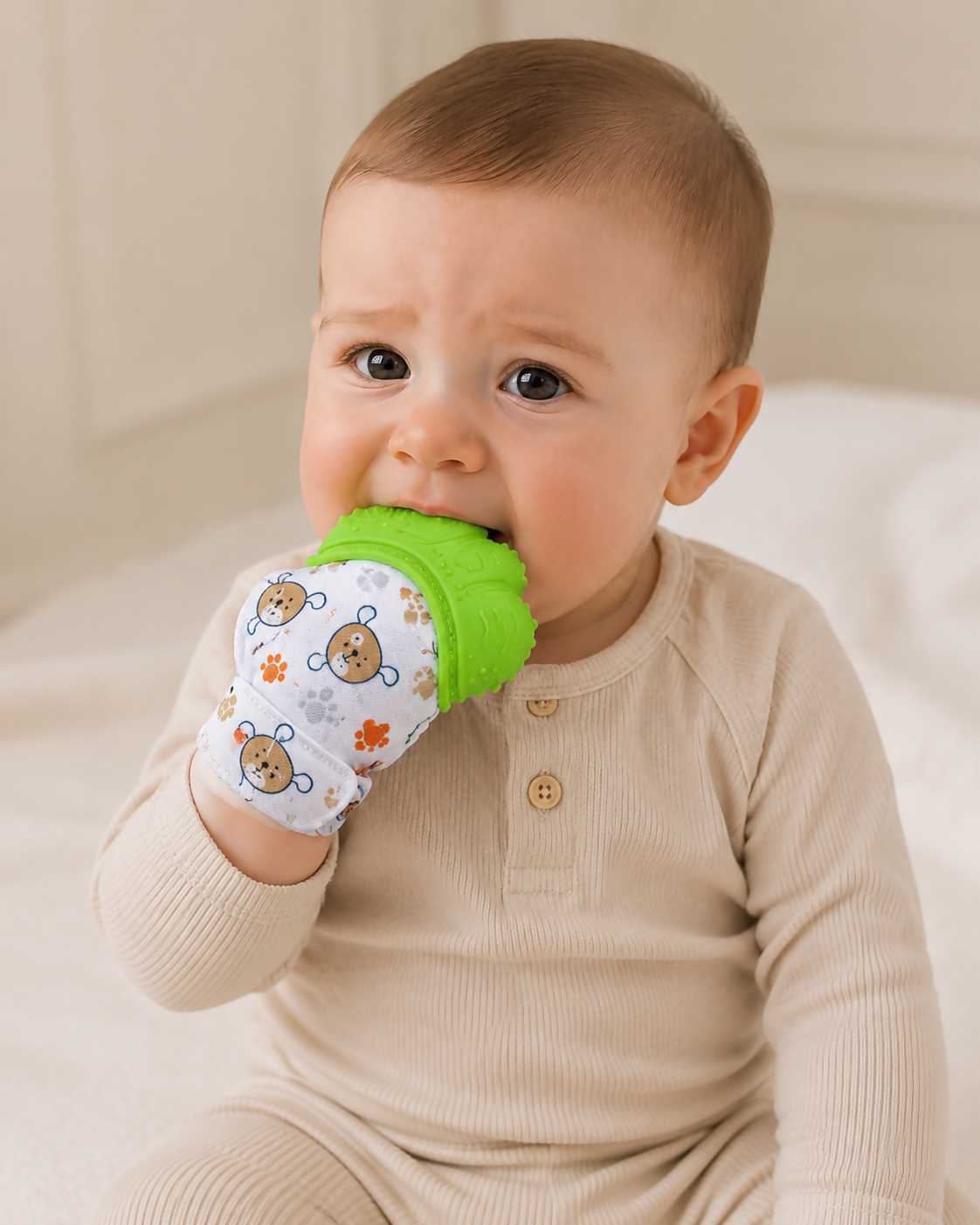 Baby Teething Mitten