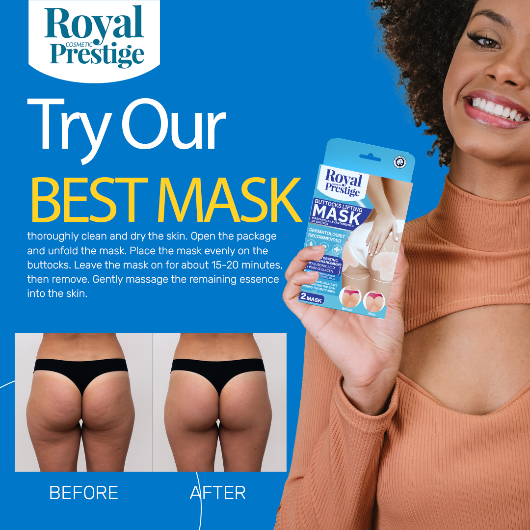 Royal Prestige Buttocks Lifting Mask – Sculpt, Firm & Smooth