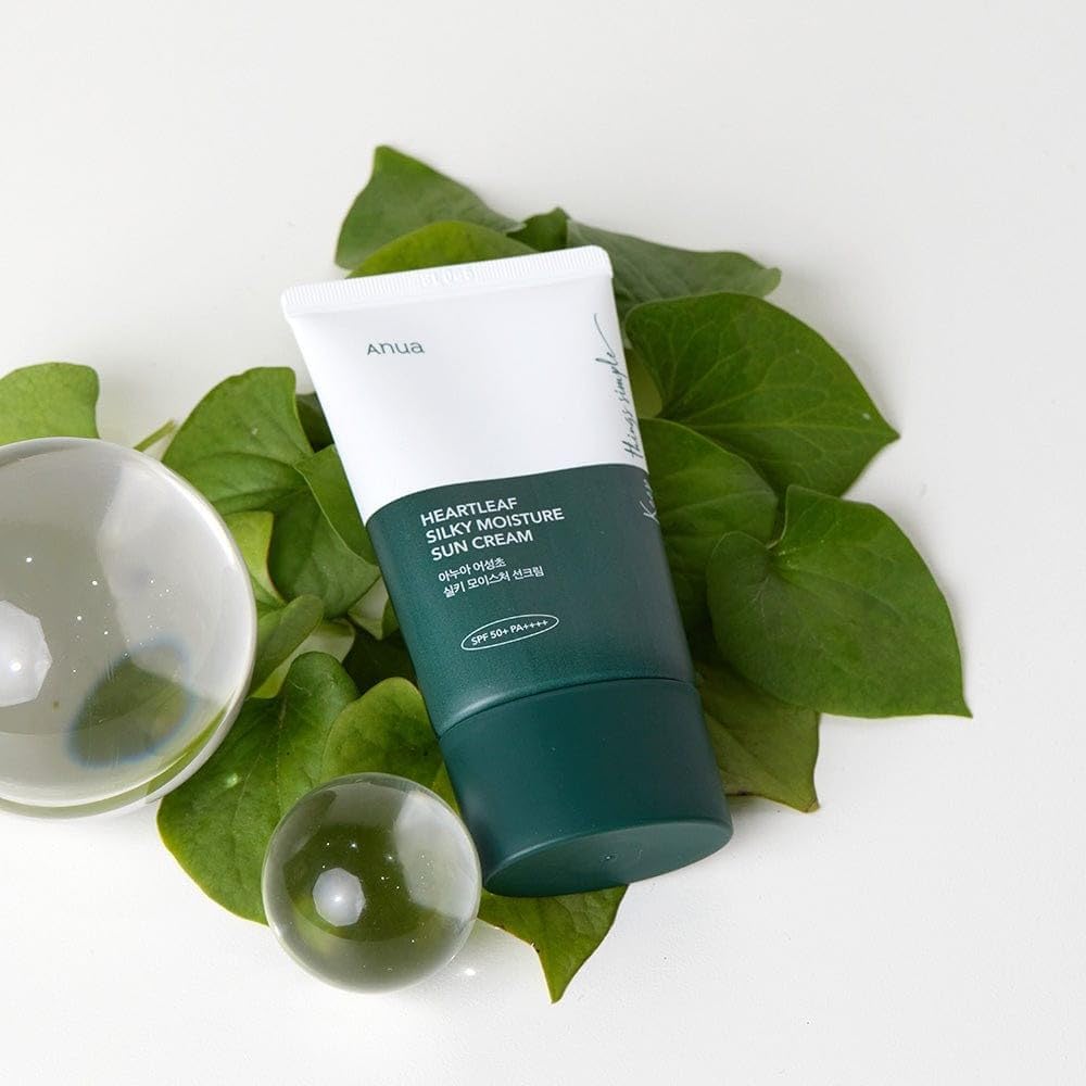 Anua Heartleaf Silky Moisture Sun Cream – Soothe, Hydrate & Protect