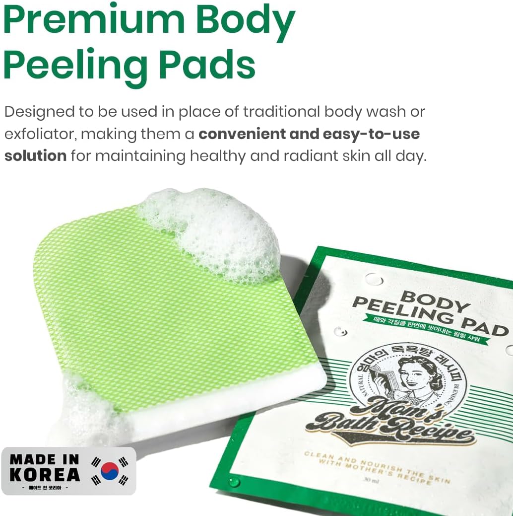 Mom's Bath Recipe Body Peeling Pad