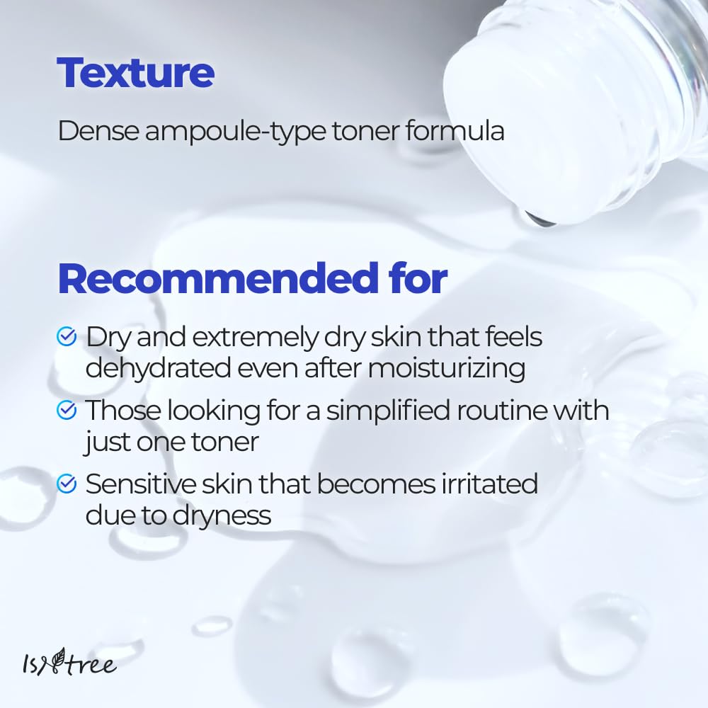 ISNTREE Hyaluronic Acid Toner – Deep Hydration, Lightweight Comfort