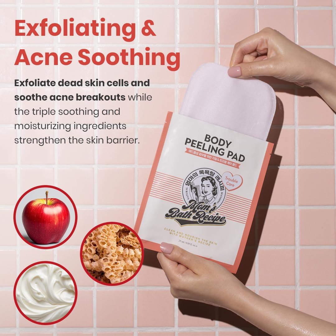 Mom's Bath Recipe Body Peeling Pad