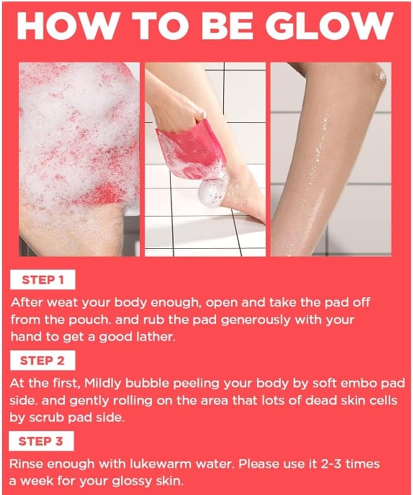 Mom's Bath Recipe Body Peeling Pad