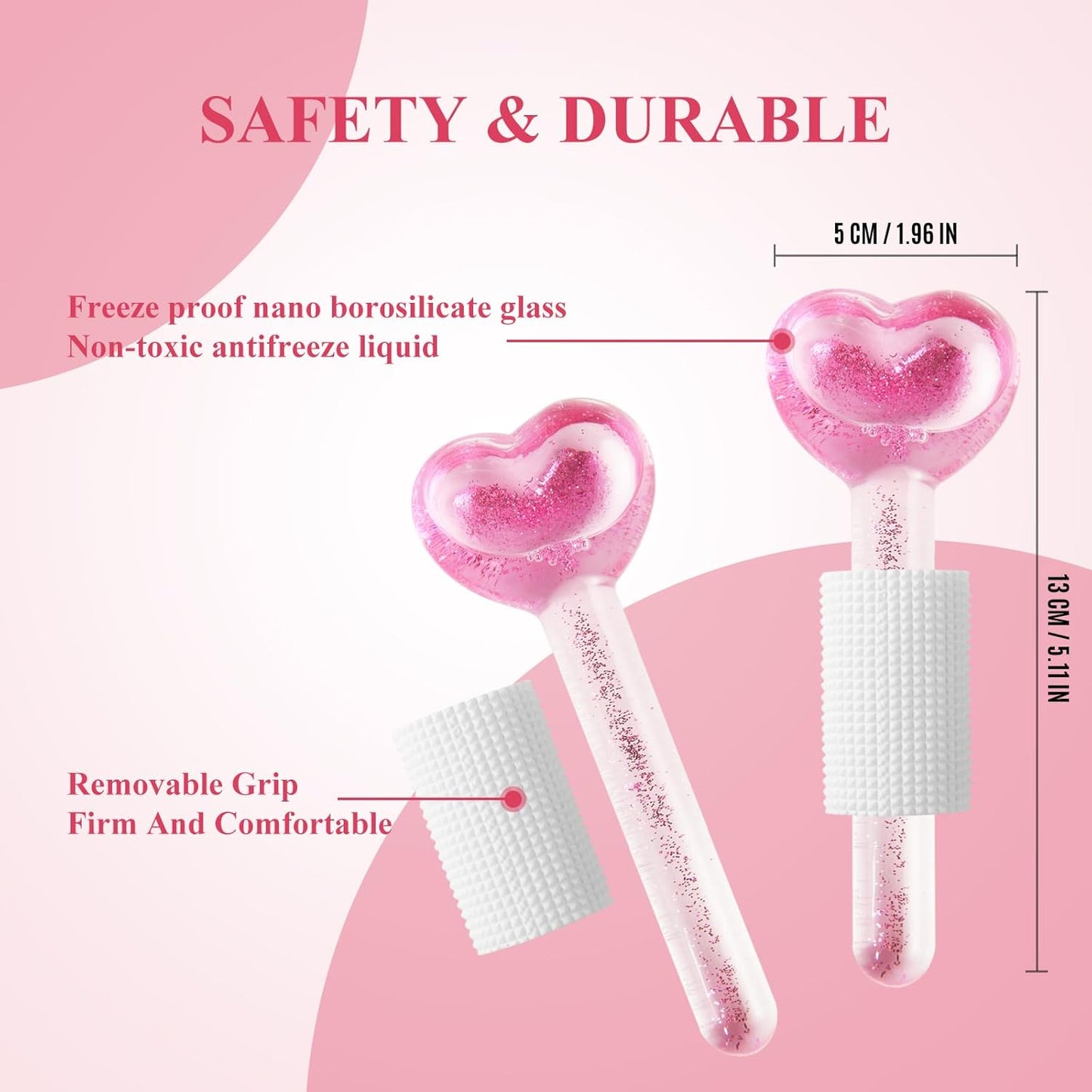 Heart-Shaped Ice Globes – Cool, Calm & Glow