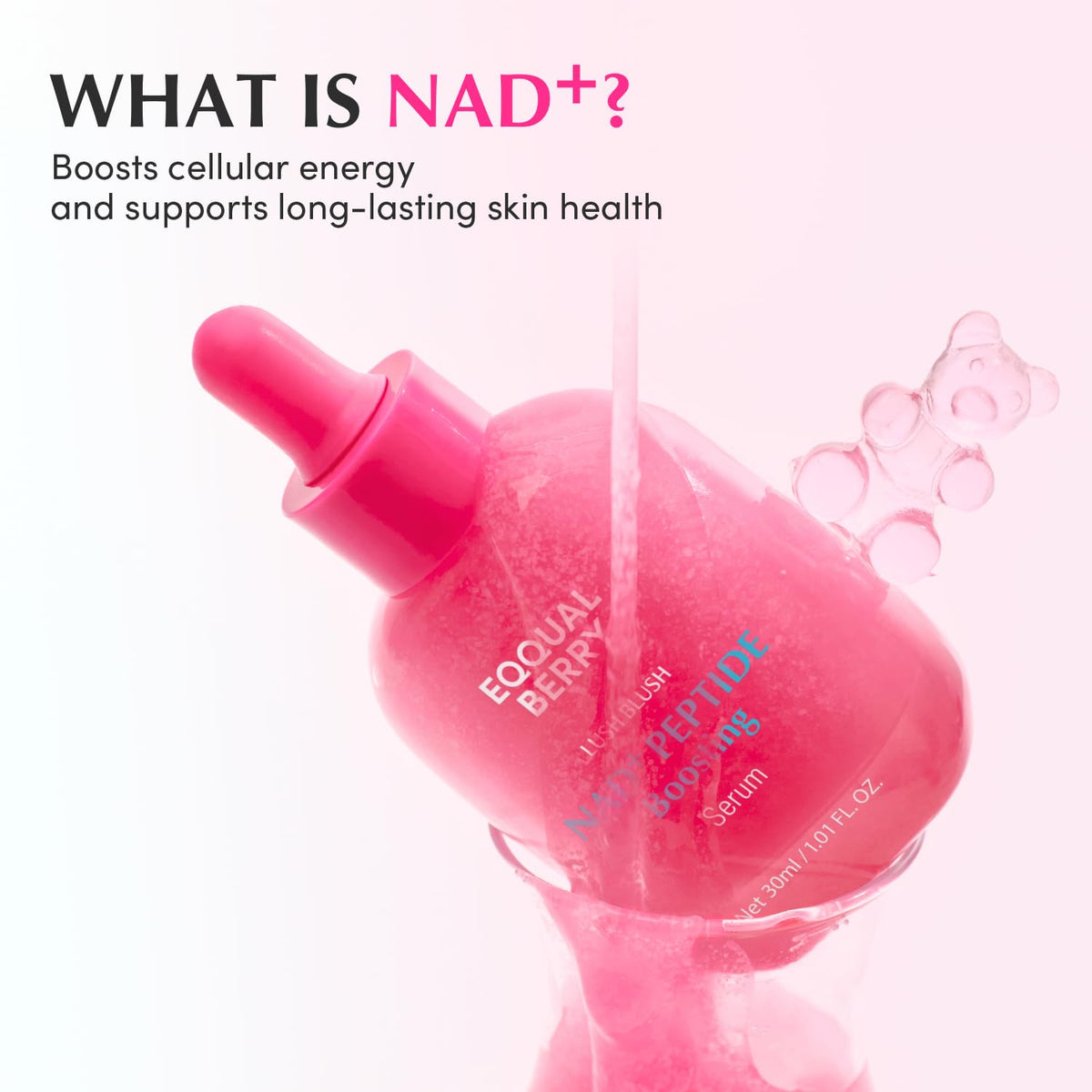 EQQUALBERRY NAD+ Peptide Boosting Serum