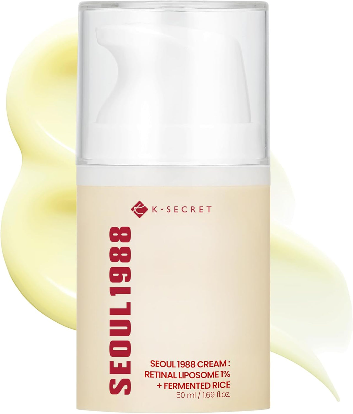 K-Secret Seoul 1988 Cream: Retinal Liposome 1% + Fermented Rice
