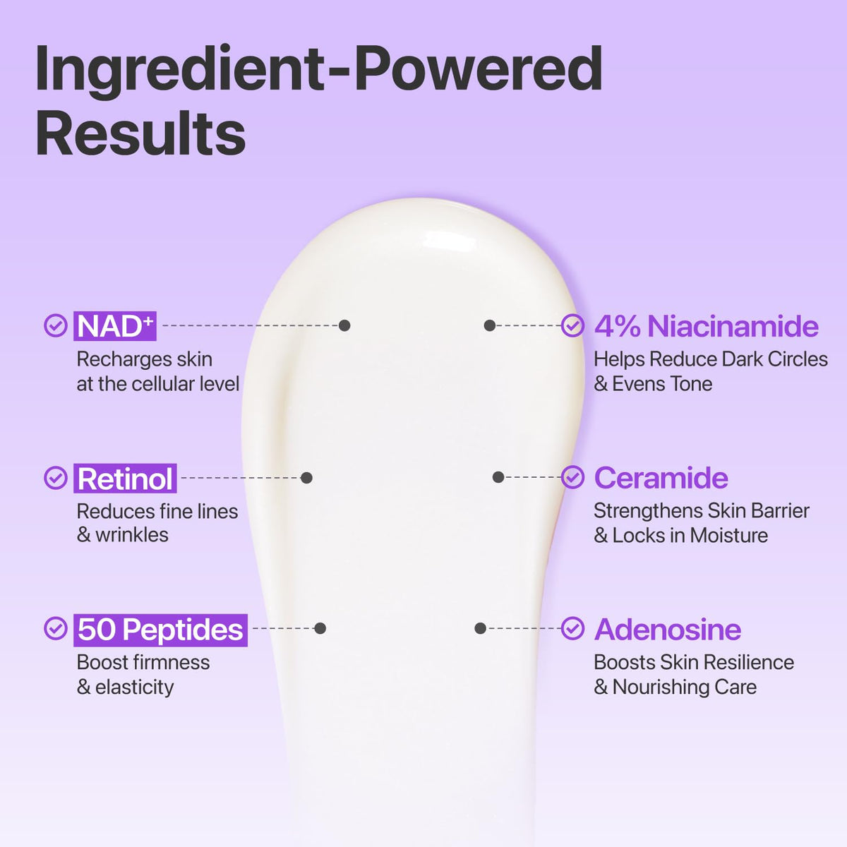 Numbuzin NAD+ Retinol Volumetox eye cream