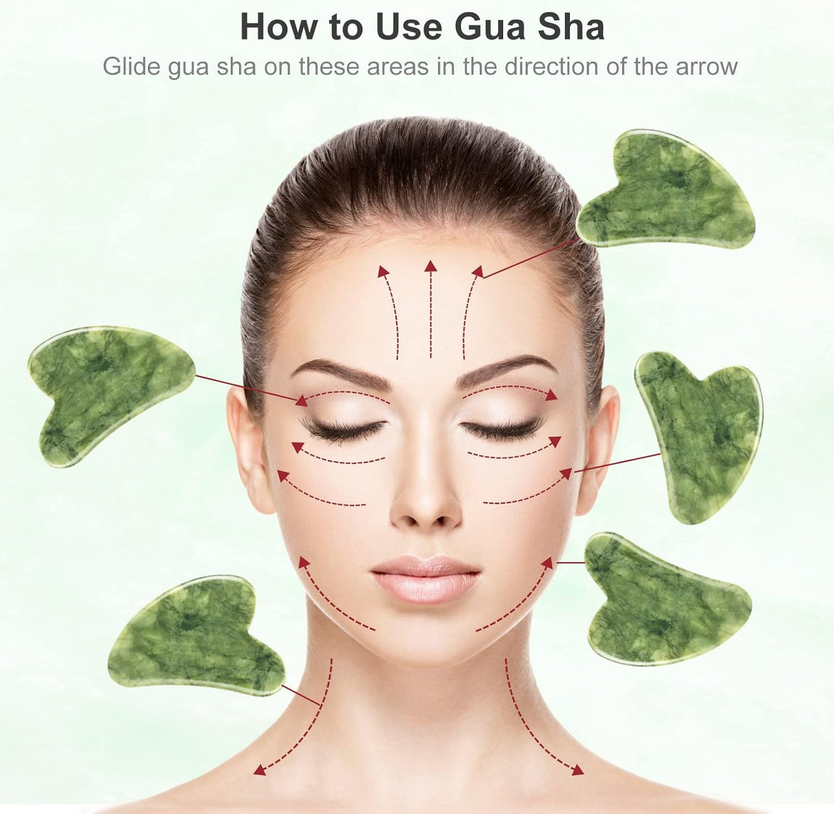 Gua Sha Facial Massage Tool