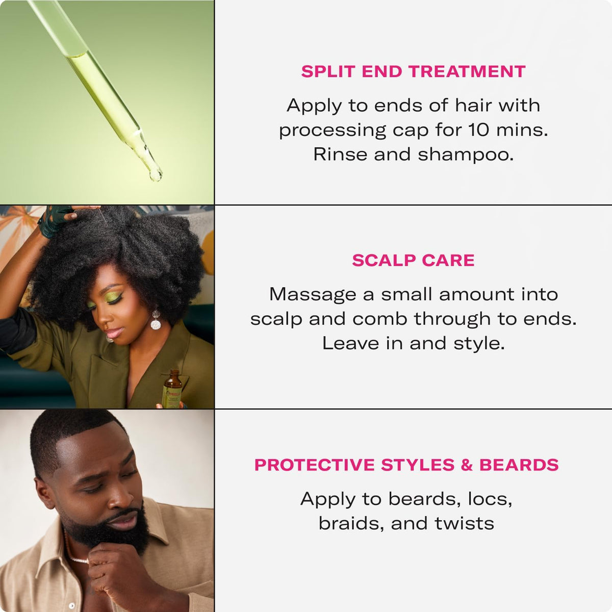 Mielle Rosemary & Mint Light Scalp & Hair Strengthening Oil – Strengthen, Nourish & Float-Weight