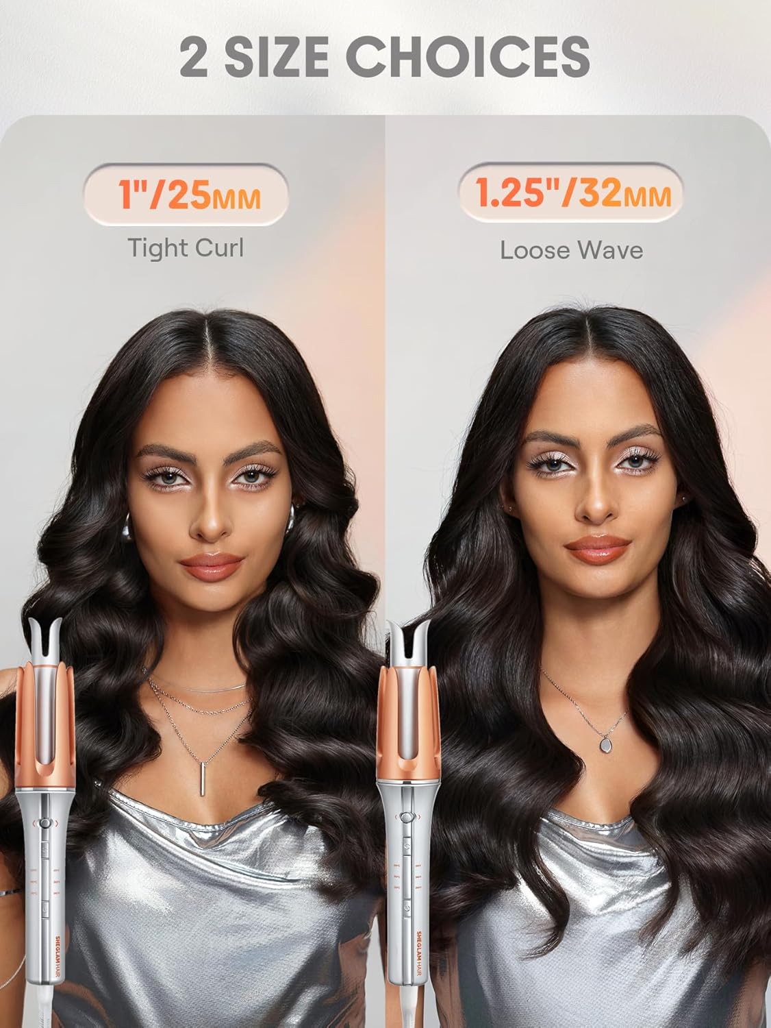 SHEGLAM Hair Auto Curler – 1.25” / 32mm
