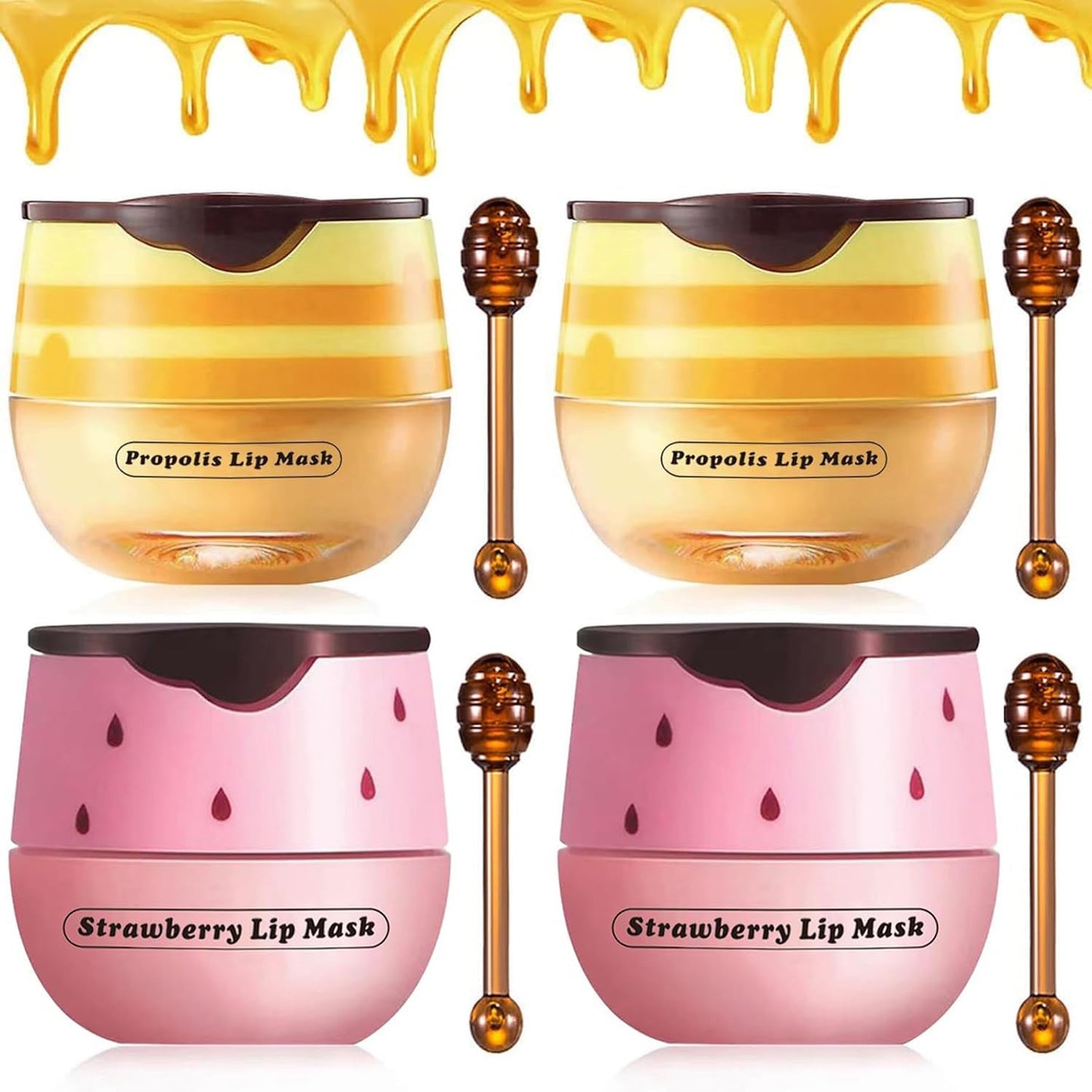 Hydrating Lip Mask (Propolis / Strawberry)