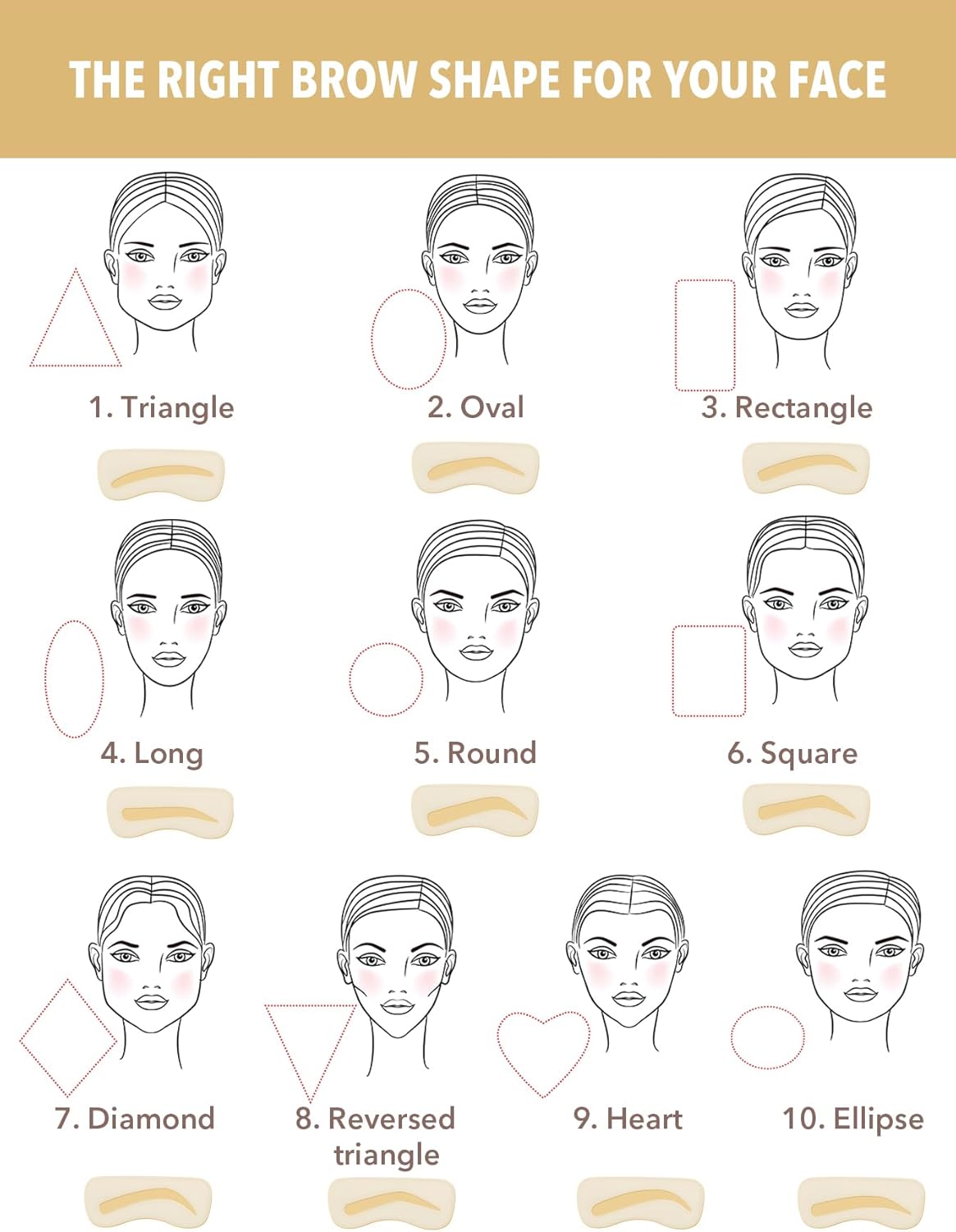 SHEGLAM Genius Eyebrow Stamp – Shape, Define & Slay