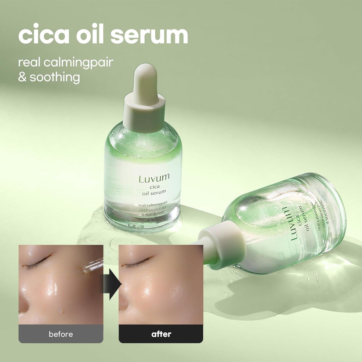 LUVUM Cica Oil Serum – Calm, Repair & Hydrate