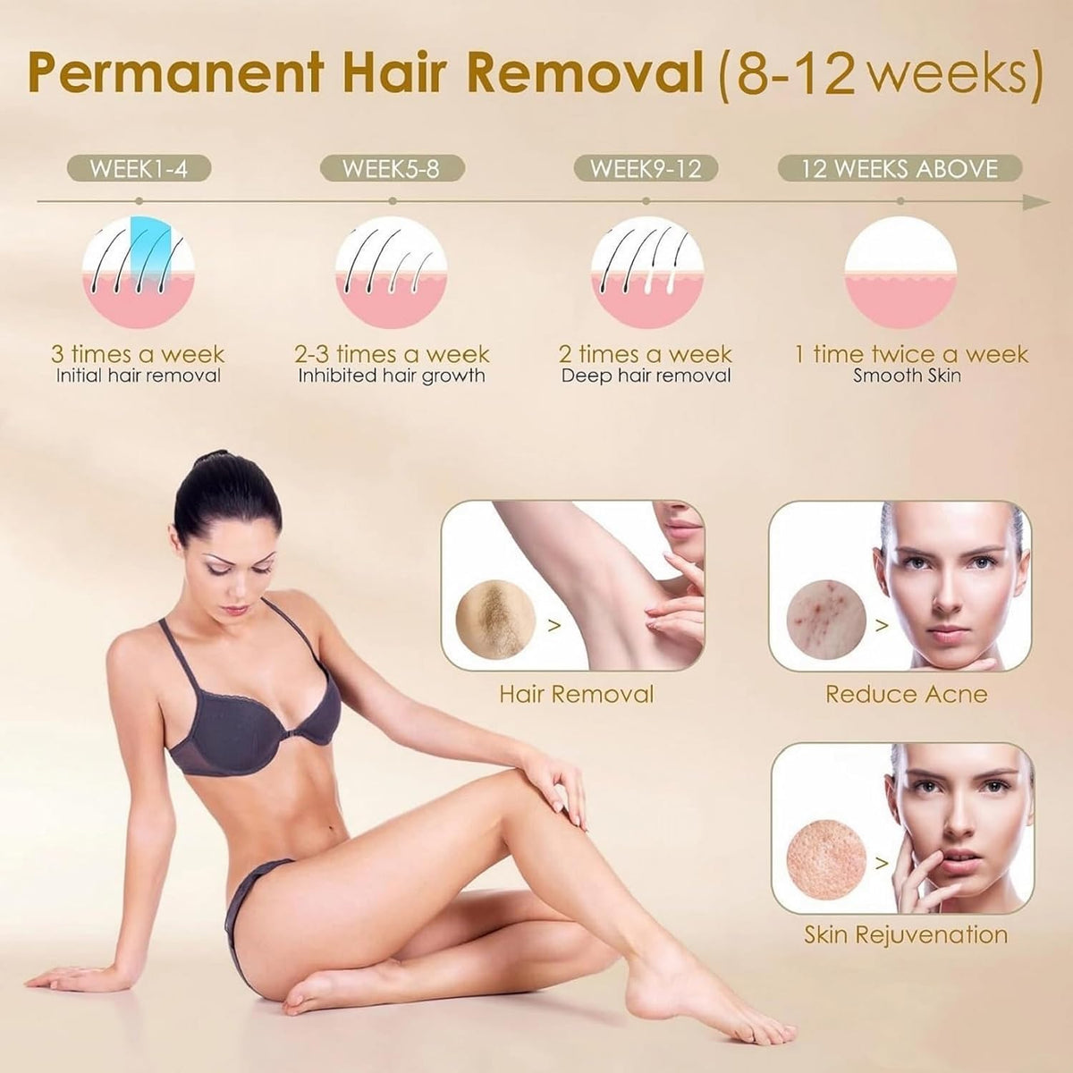 IPL Laser Hair Removal Device