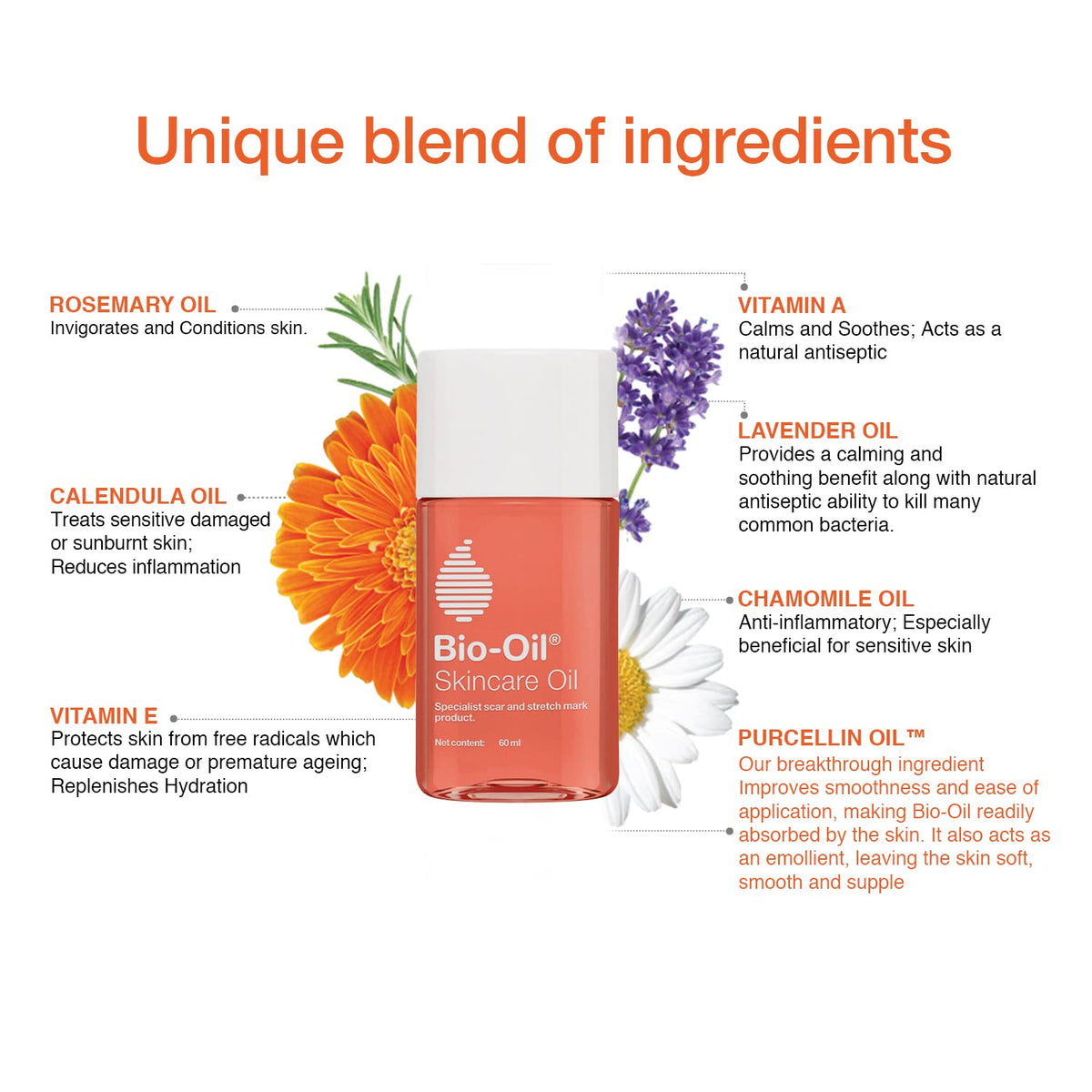 Bio-Oil Skincare Oil – Stretch Marks (60 ml)