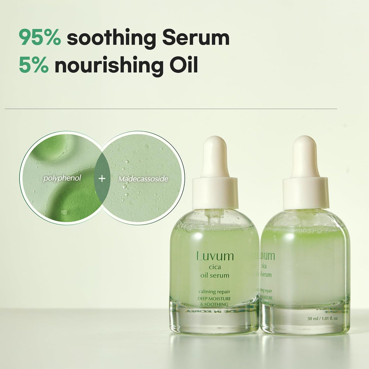 LUVUM Cica Oil Serum – Calm, Repair & Hydrate