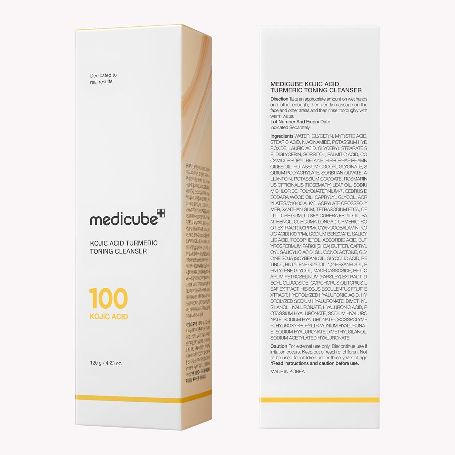 Medicube Kojic Acid Turmeric Toning Cleanser