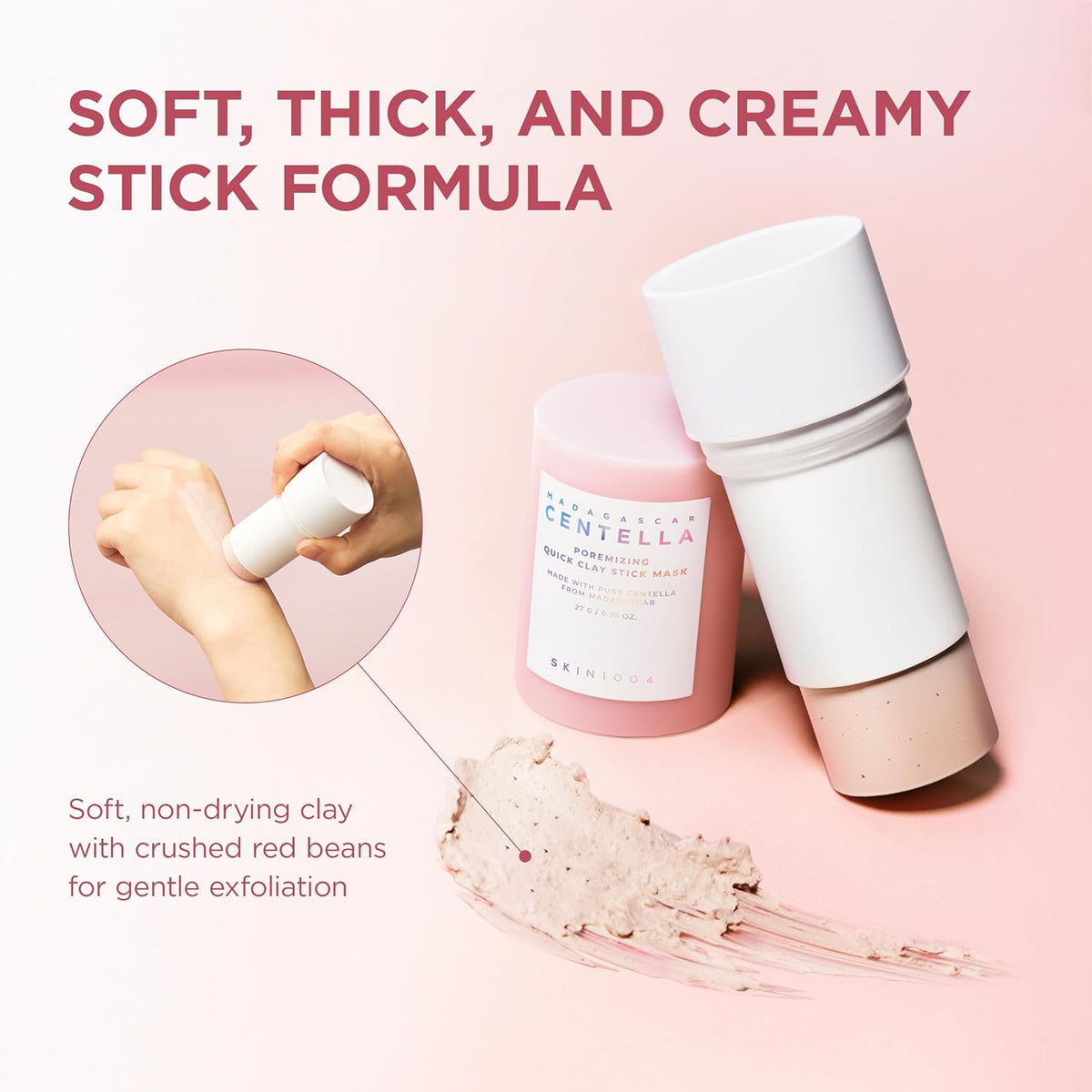 SKIN1004 Madagascar Centella Poremizing Quick Clay Stick Mask