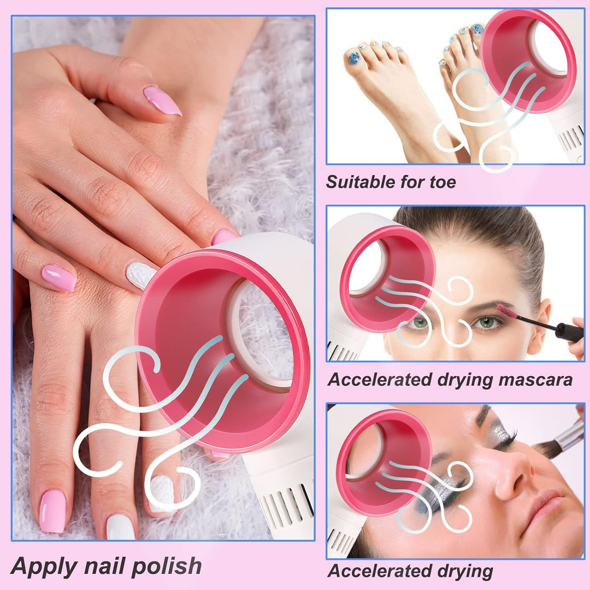 Eyelash Fan Dryer – Fast & Gentle Lash Drying