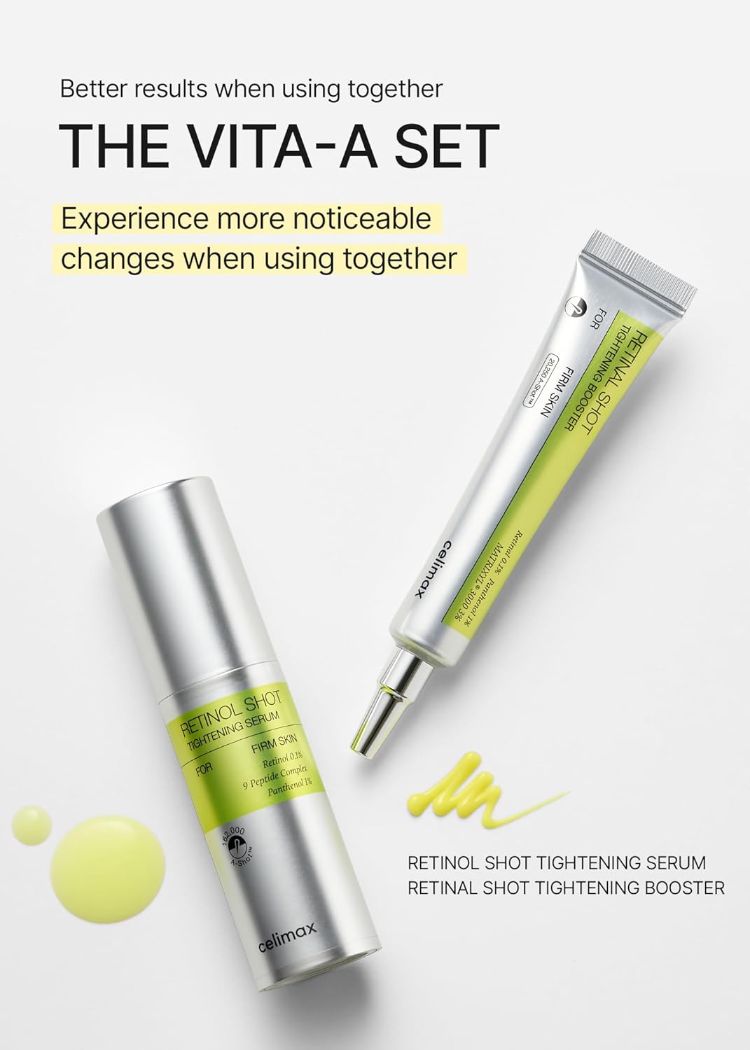 Celimax Retinol & Retinal Shot Duo – Lift, Tighten & Renew