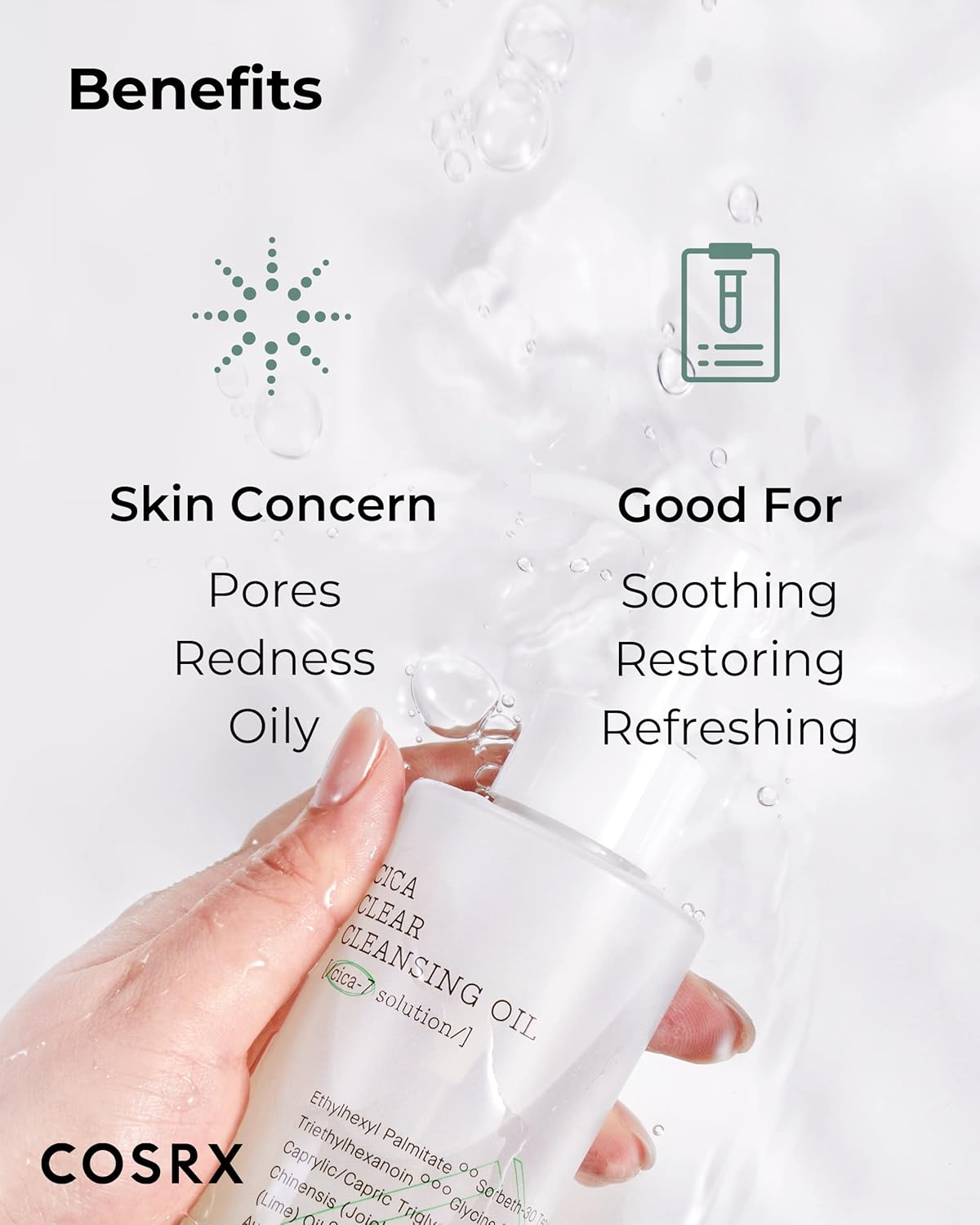 COSRX Cica Clear Cleansing Oil
