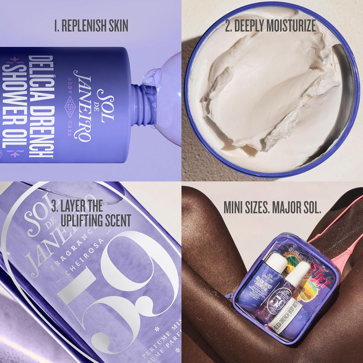 Sol de Janeiro Jet Set Body Care Kits
