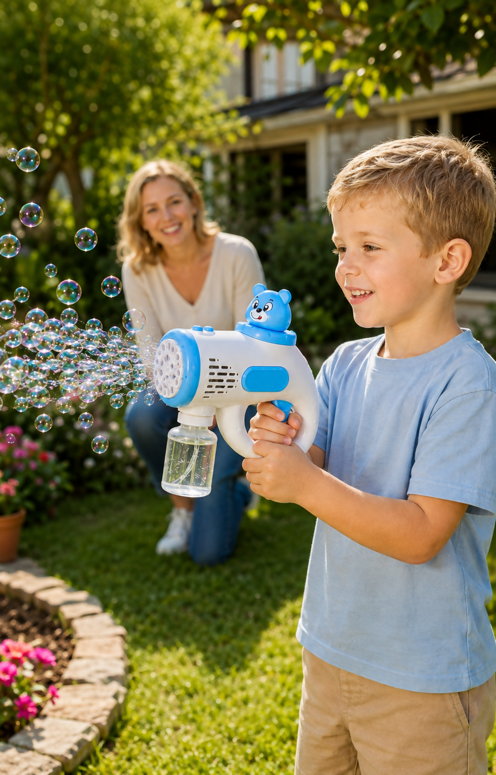 Bear-Design Automatic Bubble Gun