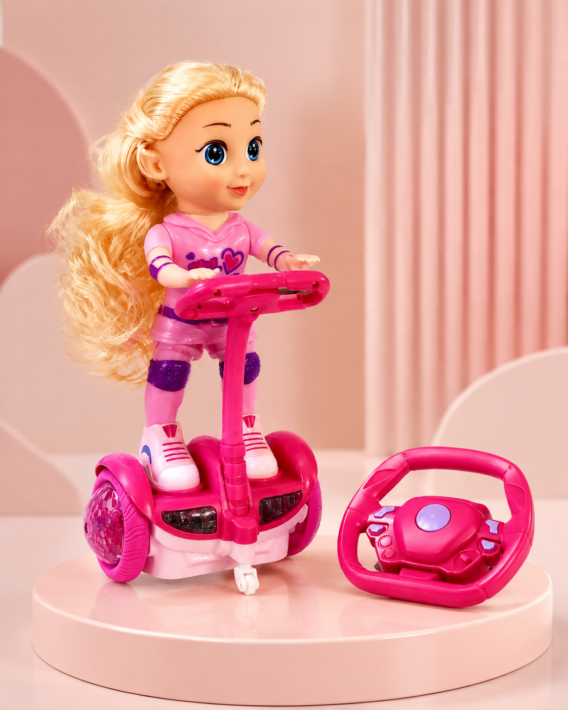 Remote-Control Dancing Scooter Doll