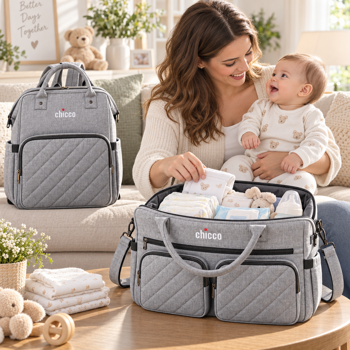 Chicco Mommy & Baby Bag Set