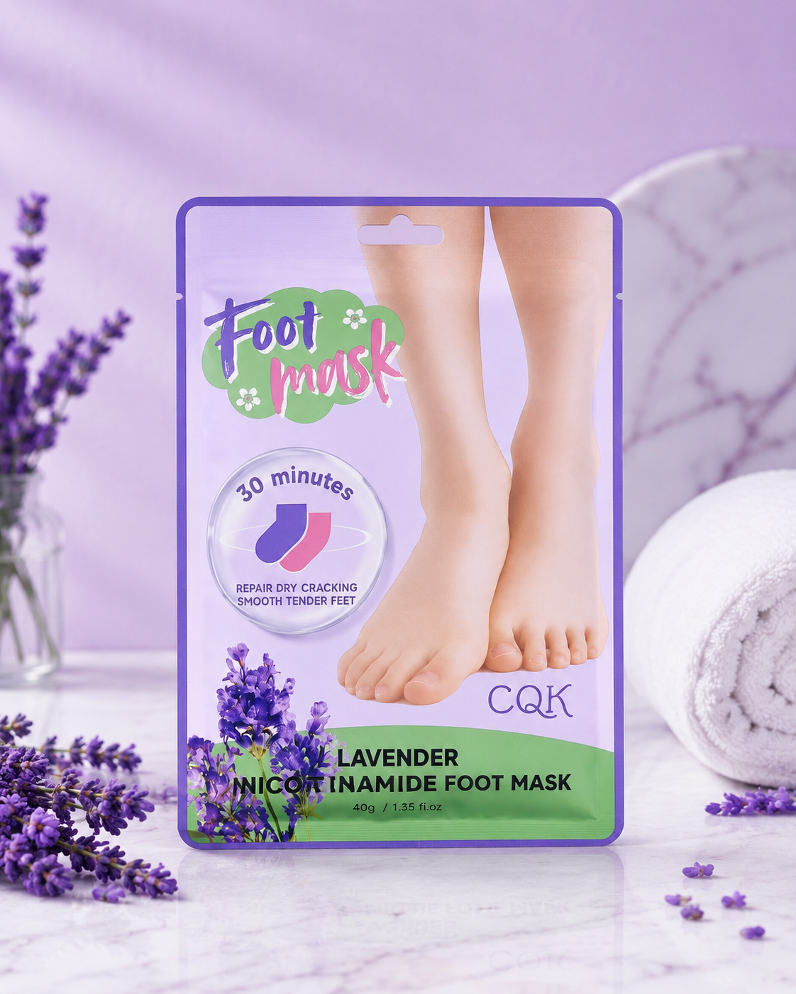 Lavender Foot Mask