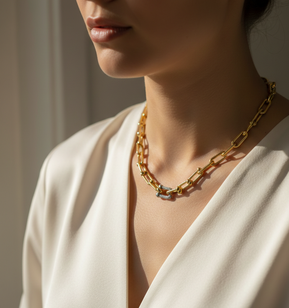 Luxury Link Chain Necklace