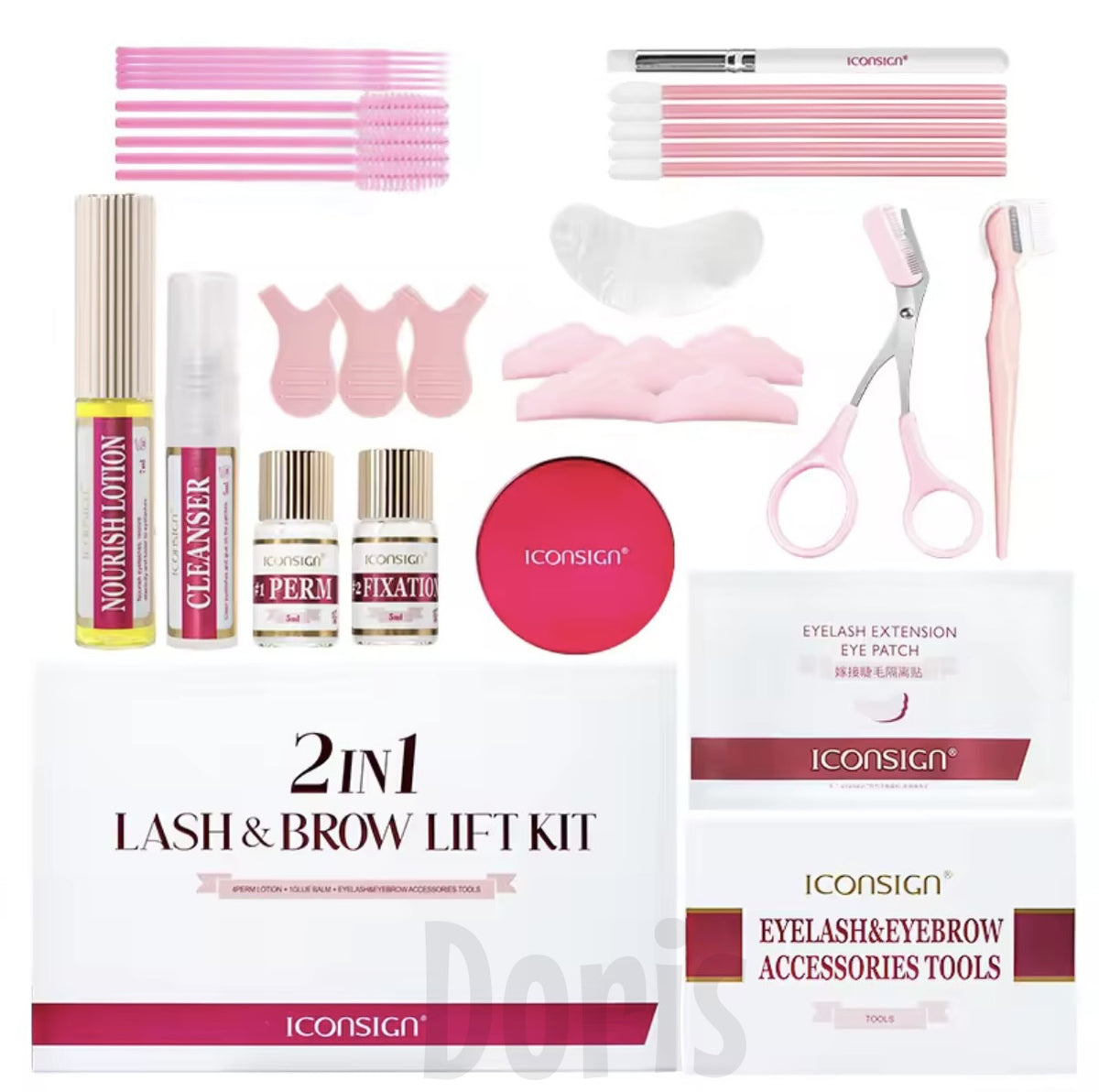 Iconsign 2-in-1 Lash & Brow Lift Kit