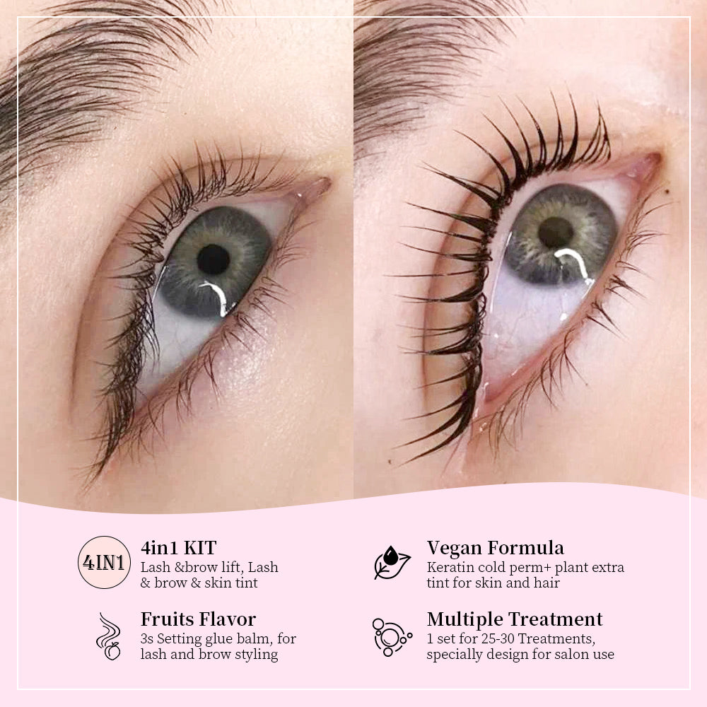 Iconsign 4 in 1 Lash Lift & Brow Tint Kit – Complete Professional Care