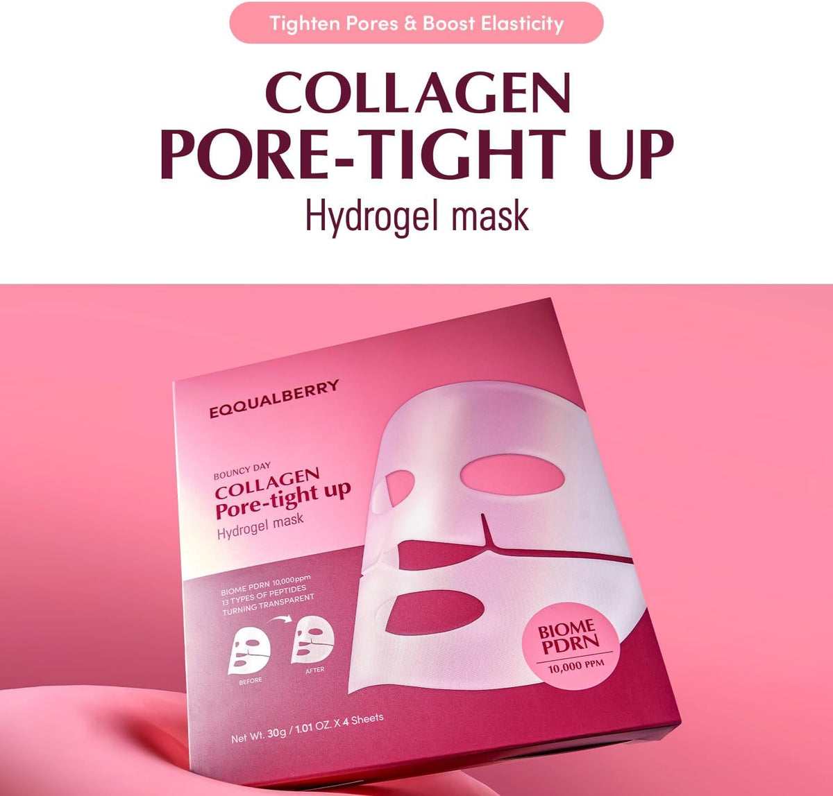 EQQUALBERRY Collagen Pore-Tight Up Mask