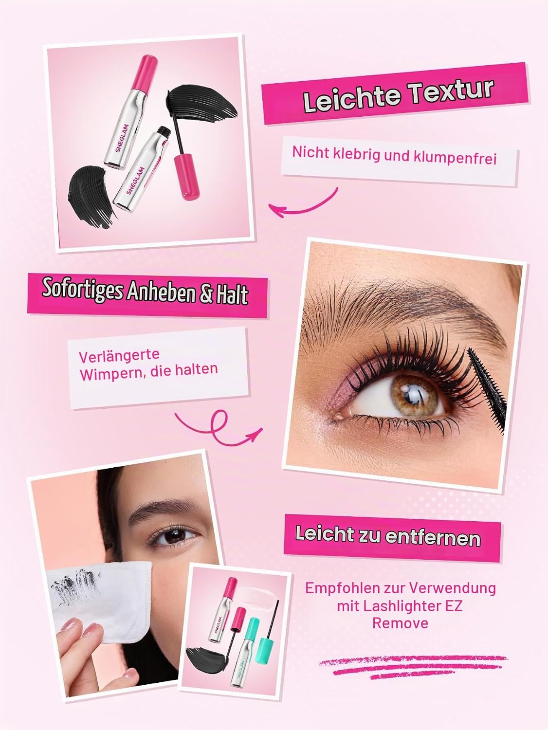 SHEGLAM Lashlighter Up & Out Mascara