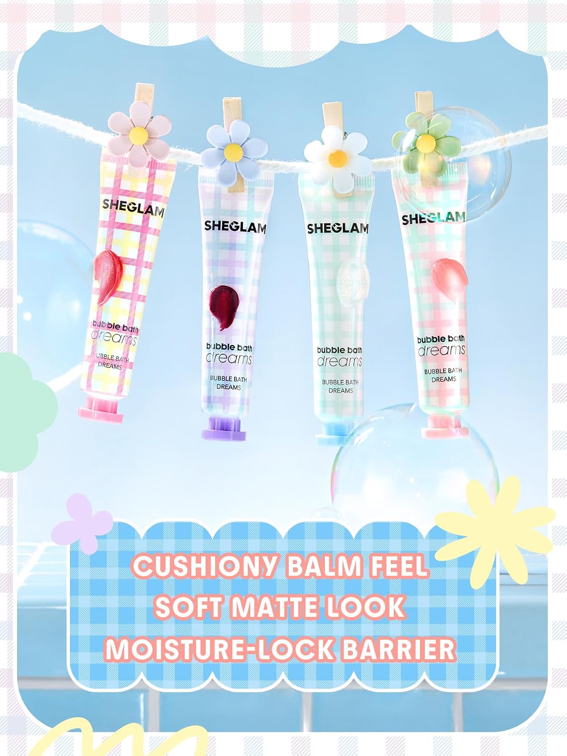 SHEGLAM Bubble Bath Dreams Lip Gloss