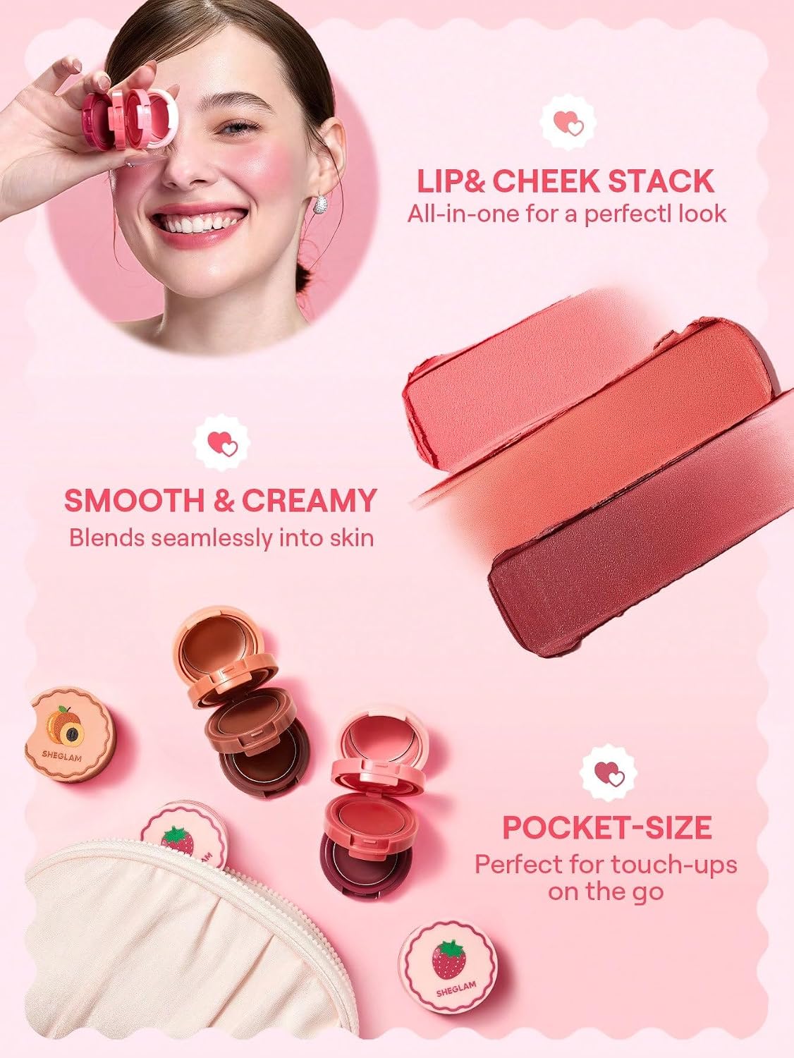 SHEGLAM Color Bloom Dayglow Liquid Blush – Peachy Tones