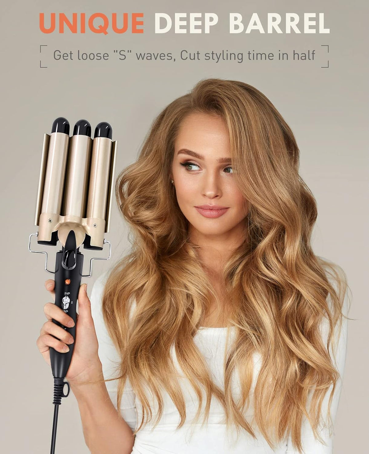 VIVALI 3-Barrel Hair Waver