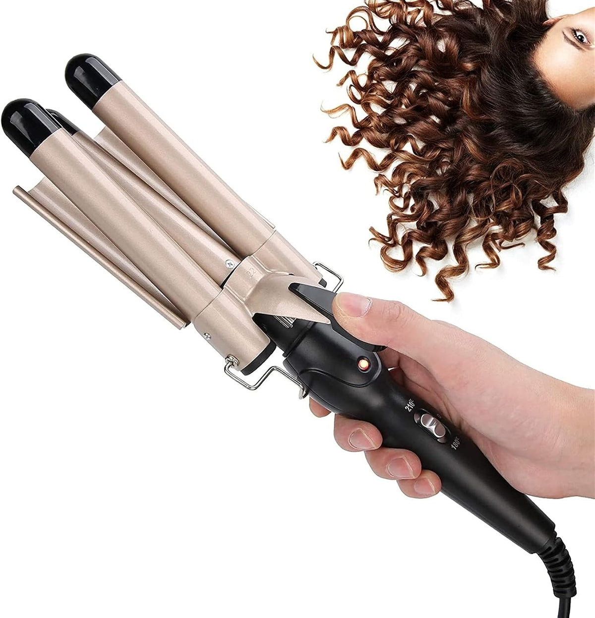 VIVALI 3-Barrel Hair Waver