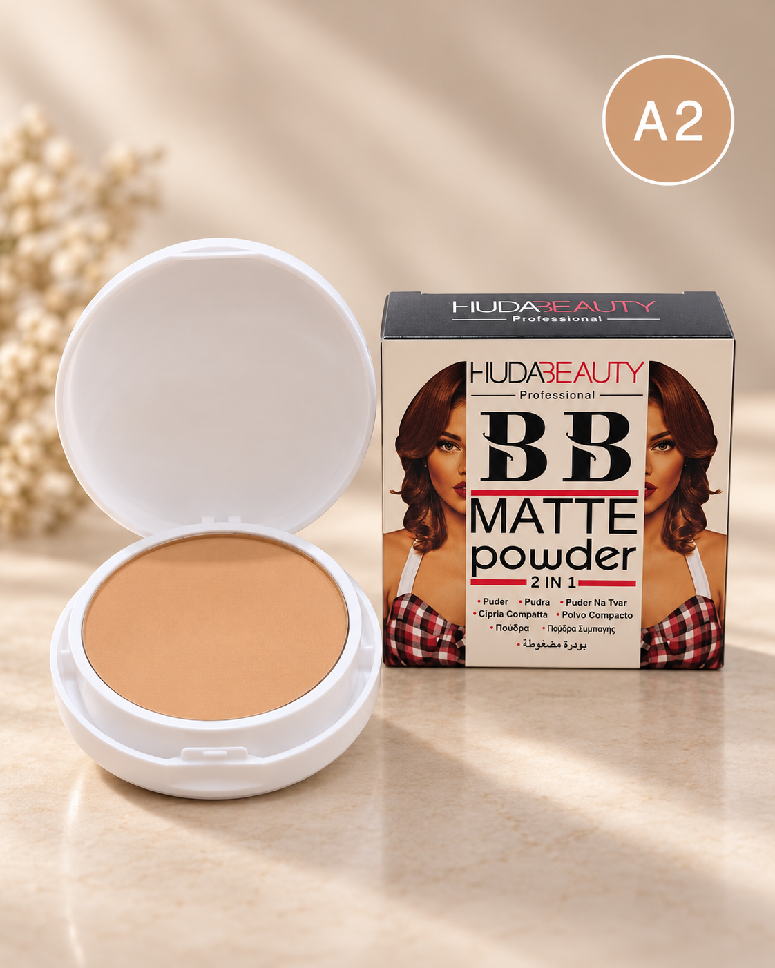 BB Matte Pressed Powder – 2 in 1