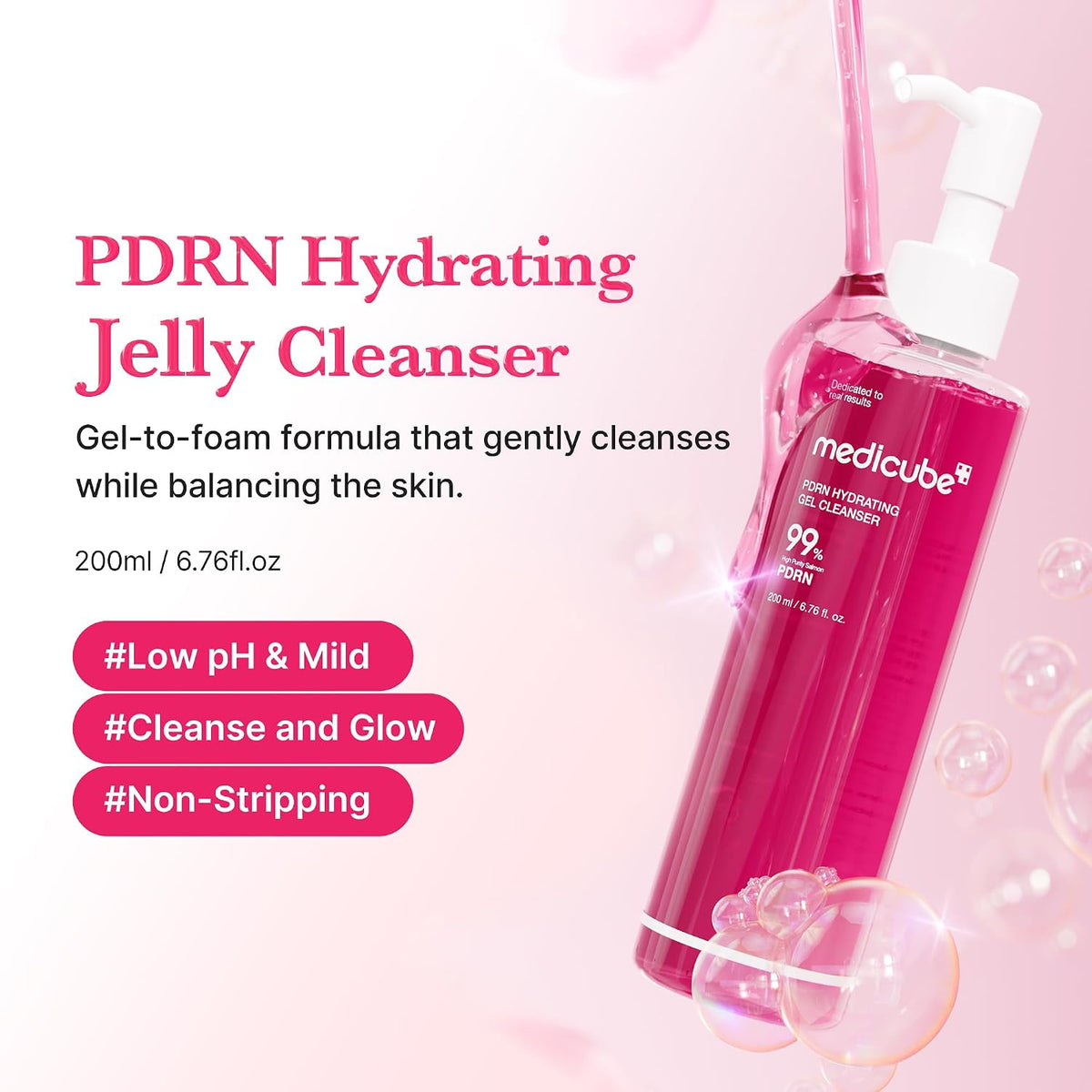 Medicube PDRN Hydrating Gel Cleanser