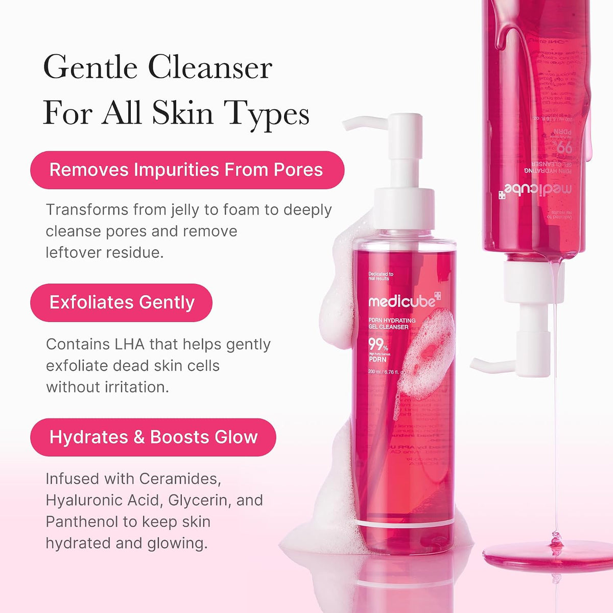Medicube PDRN Hydrating Gel Cleanser