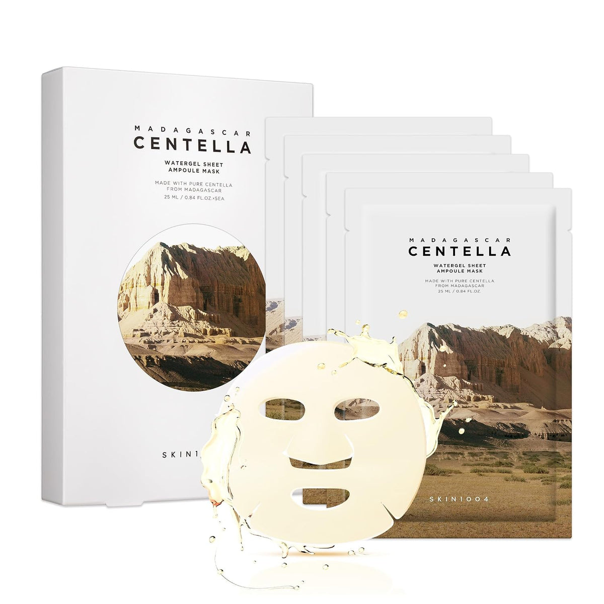 SKIN1004 Madagascar Centella Watergel Sheet Ampoule Mask