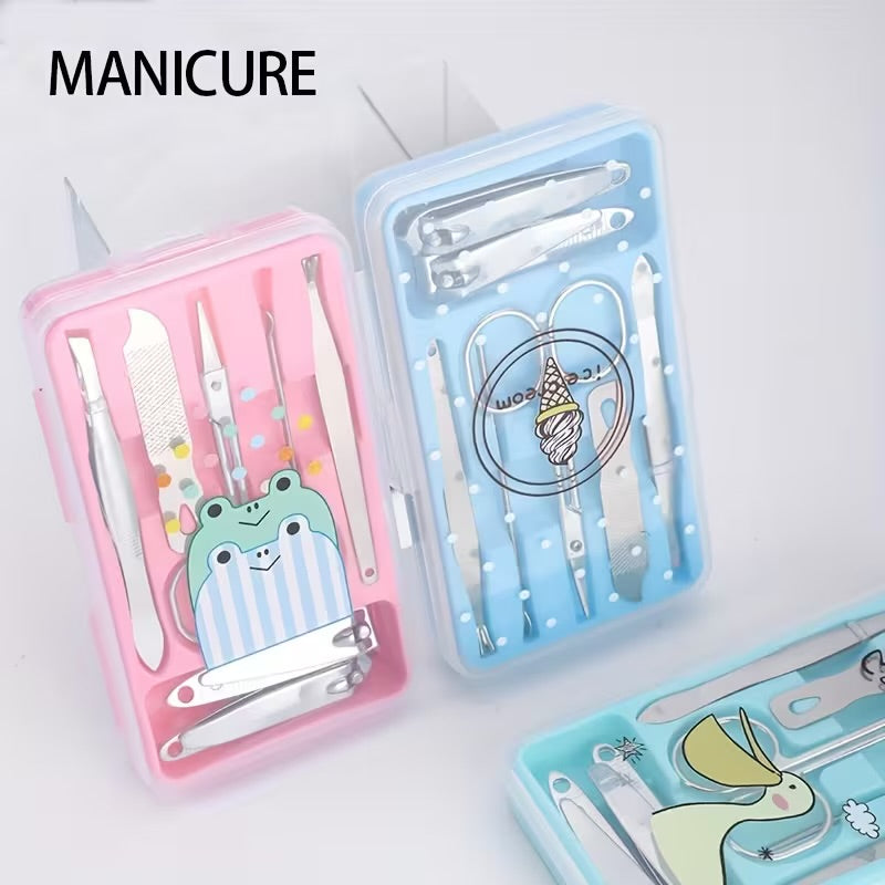 Portable Manicure & Pedicure Grooming Set