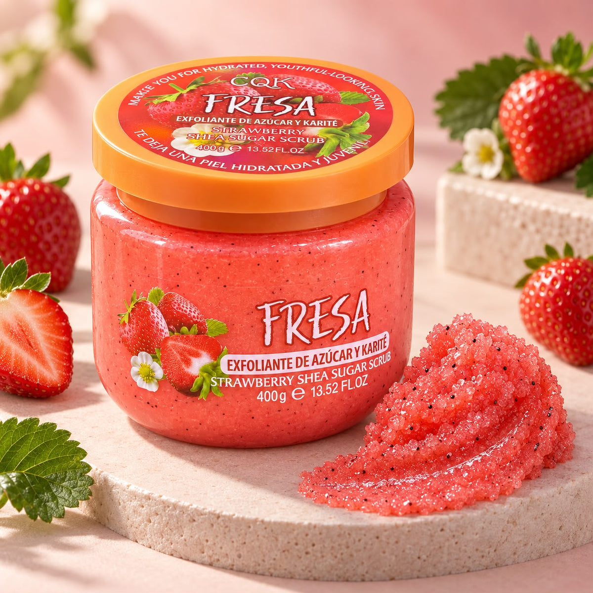 CQK Shea Sugar Body Scrub – 400g