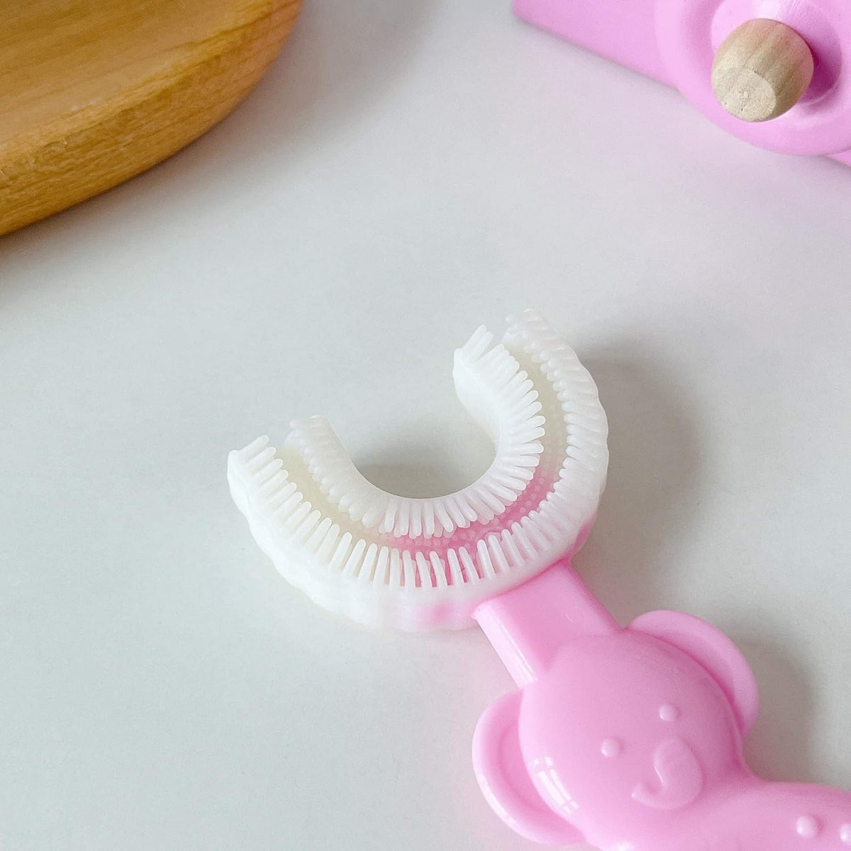 U-Shaped Silicone Baby Toothbrush