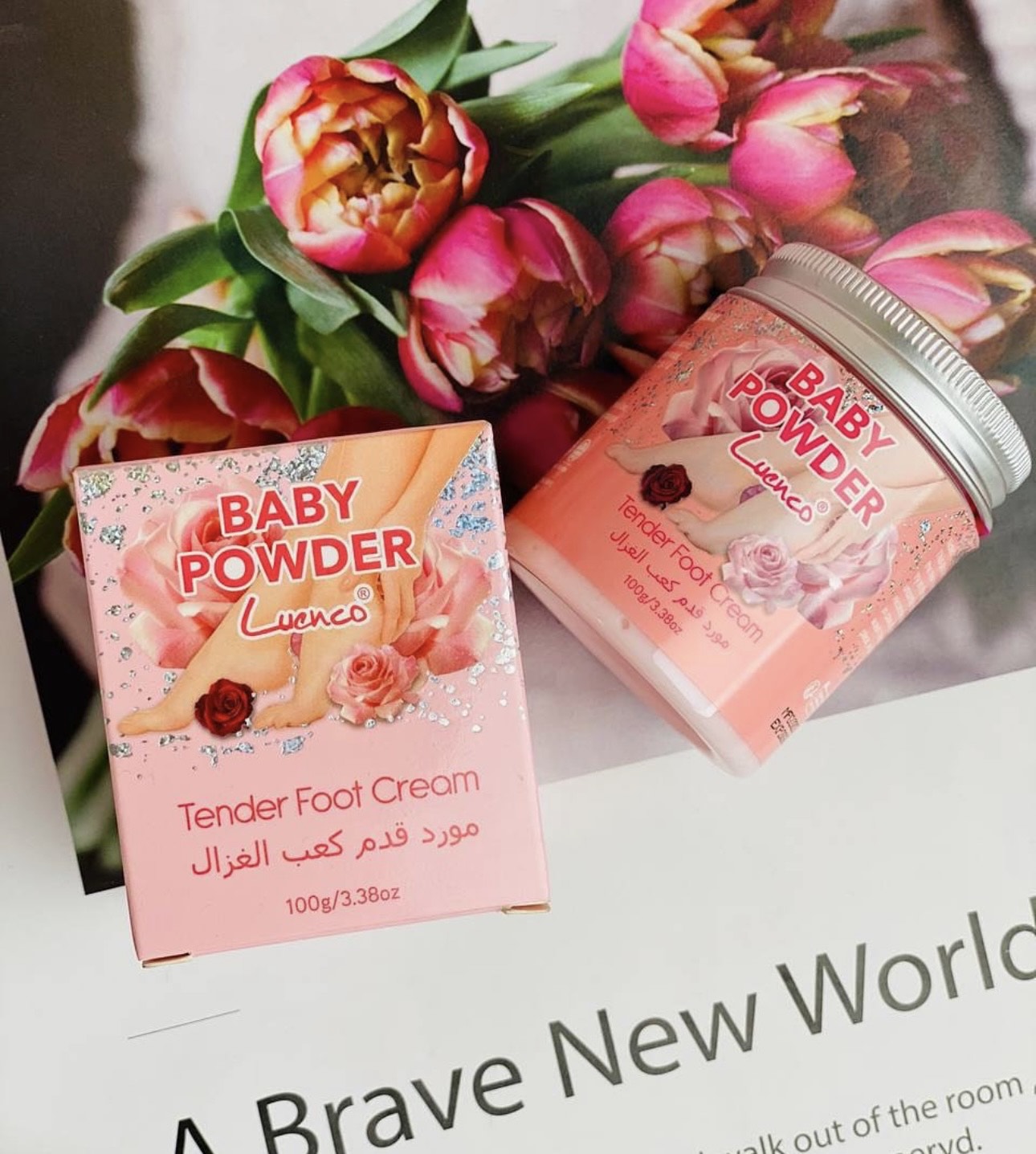 Baby Powder Luenco Tender Foot Cream – 100 g