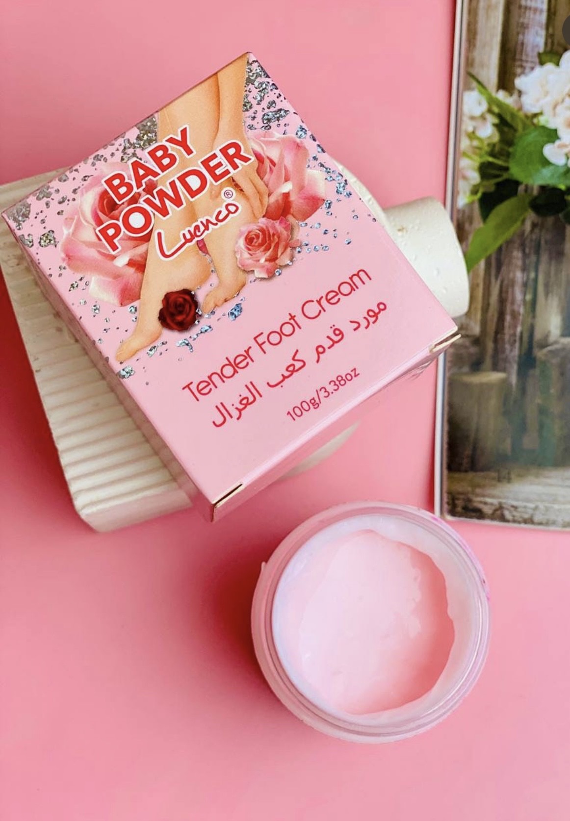 Baby Powder Luenco Tender Foot Cream – 100 g